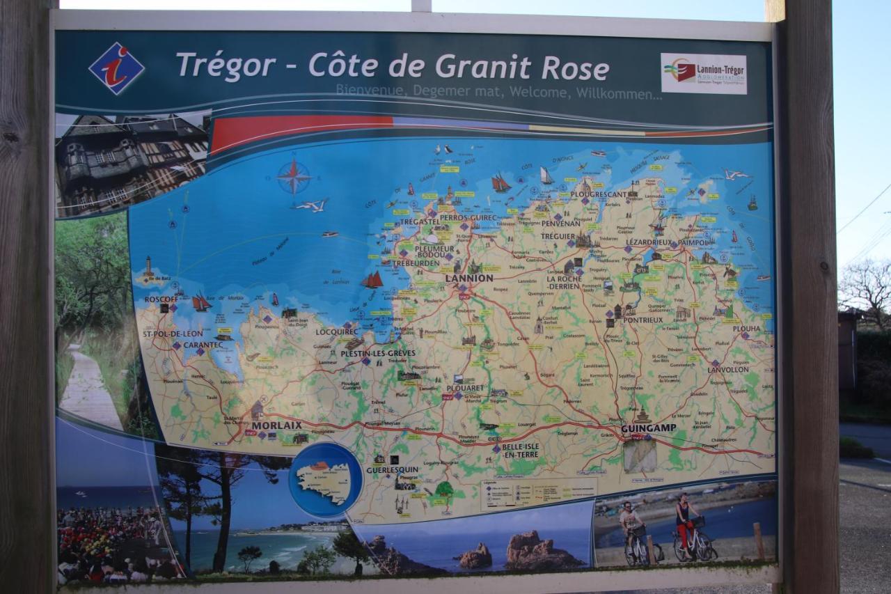 Maisonnette, Résidence les gîtes de Trestel Trévou-Tréguignec Esterno foto